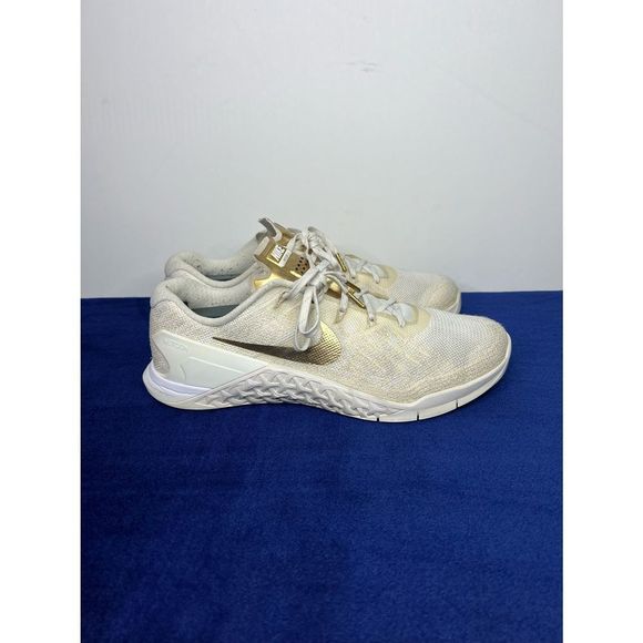 Nike Metcon 3 White Gold. Women Size 8 - Picture 2 of 11